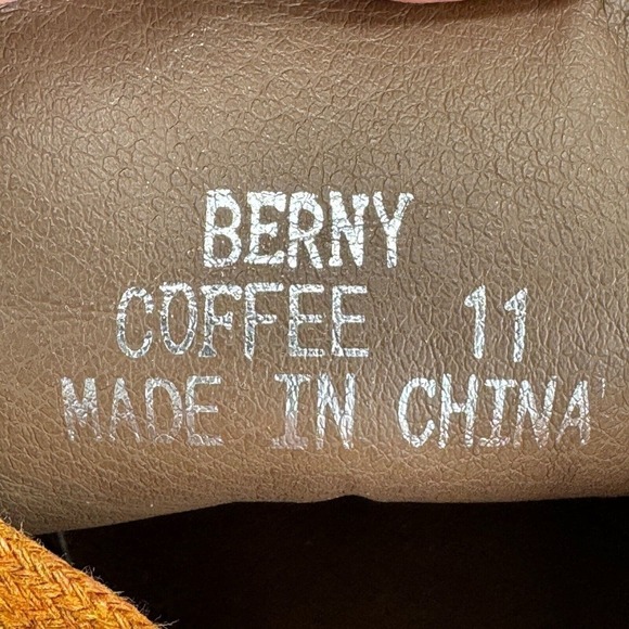 Tayno Shoes Mens 11 Berny Coffee Lace Up Low Top Brown Classic Casual Dress - Picture 12 of 14